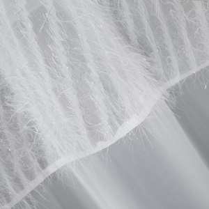 Amira Decorative Curtain 140 x 250 Spill White