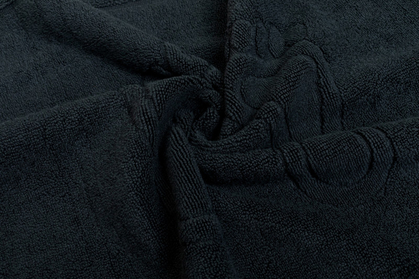 Bathroom Rug Sora 50 x 70 30 650 g/m2 Black