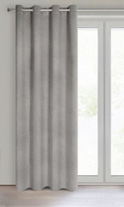 Amaro Blackout Curtain 140 x 250 Ashen