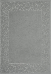 Bathroom Rug 50 x 70 Cotton Nika 05 Silver
