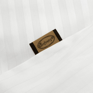 Bedding 220 x 200 3pcs Cotton Satin Vera White