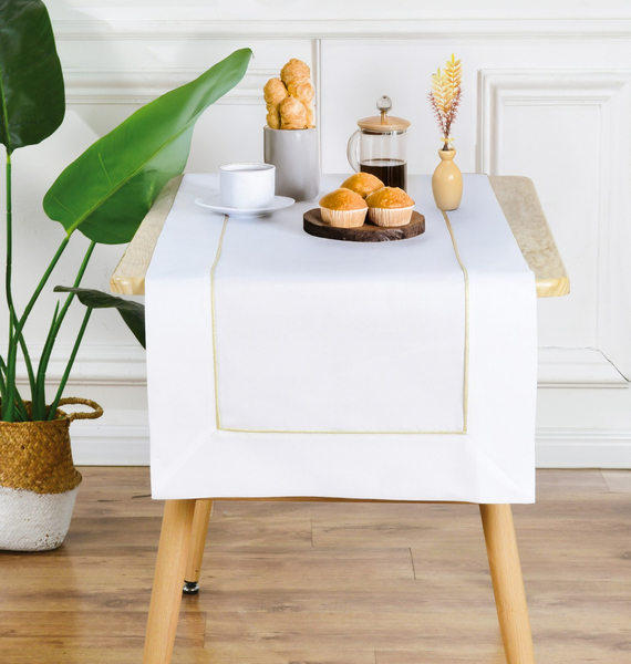 Table Runner 60 x 120 Decorative Gold