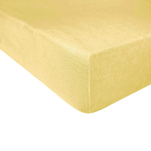 Terry sheet with elastic 004_D Sunny 80x140