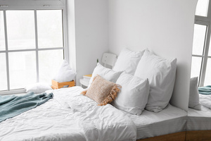 Cotton Bedding 220 x 200 3cz Hotel Zipper Juan