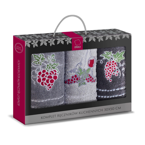 Kitchen Towels 30 x 50 Set of 3 pcs Belivo 02