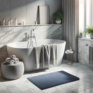 Dywan 60 x 90 Miękki Pluszowy Futerkowy Rabbit 108