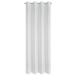 Sibel Decorative Curtains 140 x 250 White Sash