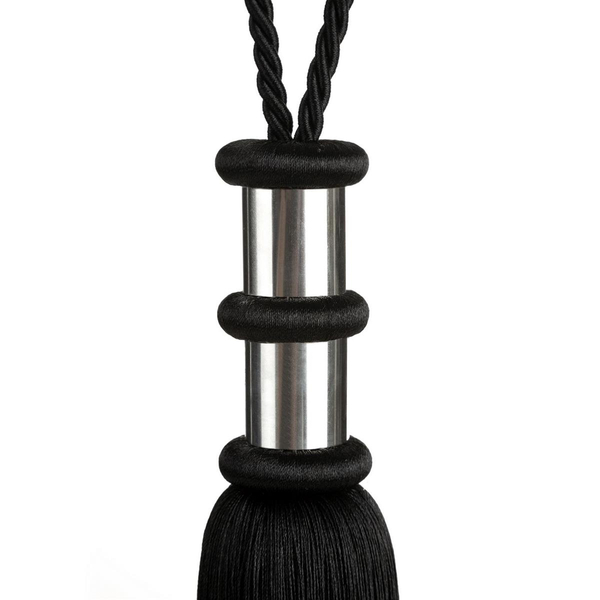 Decorative Cord for Curtains 78 x 38 Jolie Black