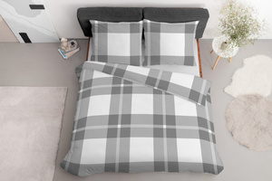 Bedding 220 x 200 3 pcs Asti Satin Cotton 5230A