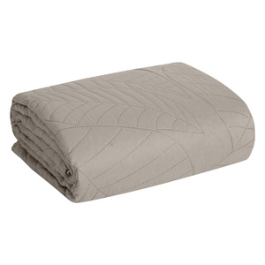 Quilted Decorative Bedspread 170 x 210 Boni6 Silver