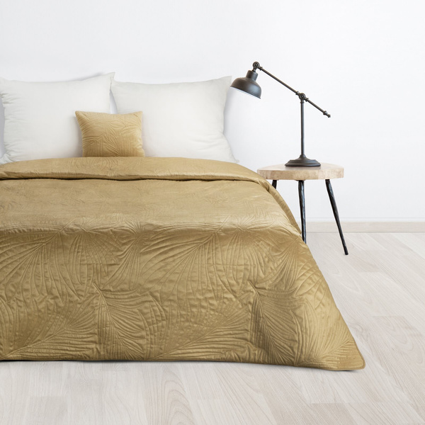 Narzuta 220 x 240 Pikowana Velvet Luiz4 Beż