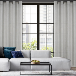 Zasłona 140 x 250 Dekoracyjna Przelotki Cindy Sreb