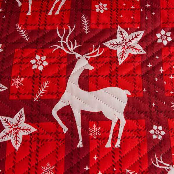 Narzuta 200 x 220 Tłoczona Świąteczna Levent 3231