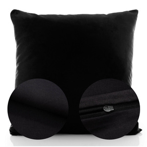 Cotton pillowcase 50 x 50 Uniform Ola Black Black