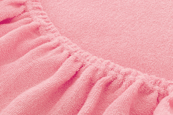 Prześcieradło Frotte z Gumką 012_D Jasny Róż 160x200