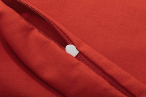 Cotton pillowcase 40 x 60 Uniform Ola Red 