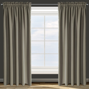 Curtain 135 x 270 Decorative Parisa Cappuccino