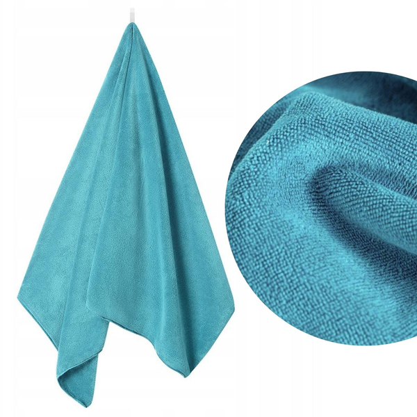 Towel 50 x 90 Microfiber Active 380 g/m2 Turquoise