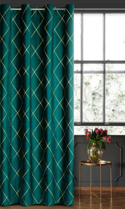 Pierre Cardin Margo C.Turquoise Curtain 140 x 250 Spillover