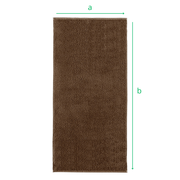 Otto Towel 70 x 140 400 g/m2 Cotton Brown
