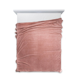 Blanket 70 x 160 Microfiber Design Cindy4 Pink