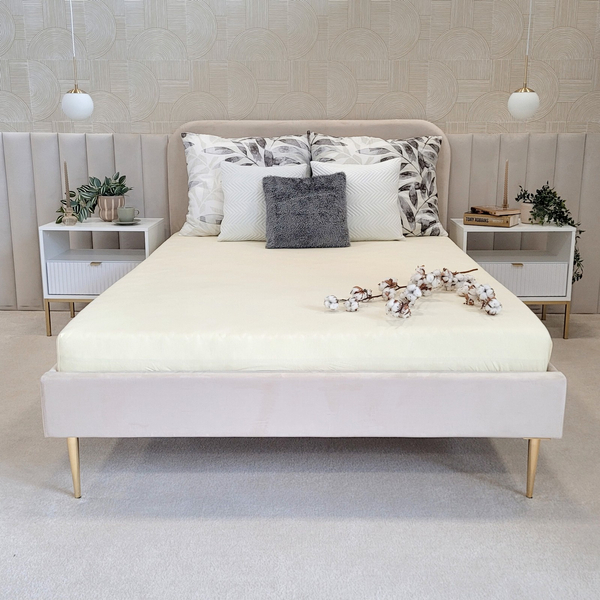 Prześcieradło 160 x 200 Jersey z Gumką Gaja 07