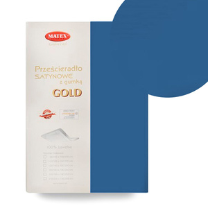 Bed sheet 220 x 200 Satin with Eraser Gold 37