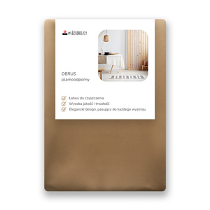 Tablecloth 150x350 Stainproof Classic Savio C.Beige