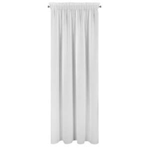 Decorative Curtain Sandra 140 x 270 Tape White