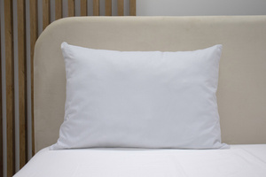Cotton pillowcase 50 x 70 Uniform Ola White White