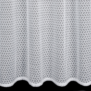 Firana 140 x 250 Dekoracyjna Przelotki CINDY Biały