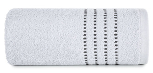 Fiore Bath Towel (02) 50 x 90 Silver