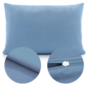 Cotton pillowcase 40 x 60 Uniform Ola Dark Turquoise