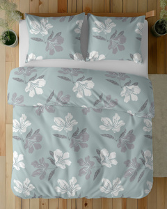 Bedding 140 x 200 2 pcs Flannel Cotton Laura 4945B