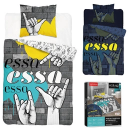 Bedding 140 x 200 2pcs FLUO Youth Jaime 4759A