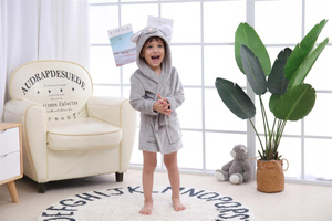 Children's Hooded Bathrobe S 110 Mouse
