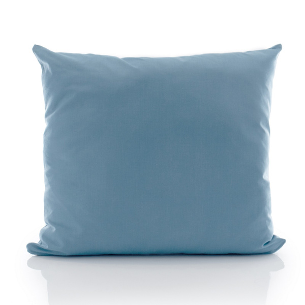 Poszewka Bawełna 50 x 60 Jednolita Ola Niebieski Blue