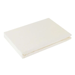 Prześcieradło 160 x 210 Makosatyna Nova Kremowy