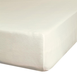 Bed sheet 160 x 210 Makosatin Nova Cream