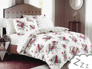 Cotton Satin Bedding No. A841 200x220NP 3 parts