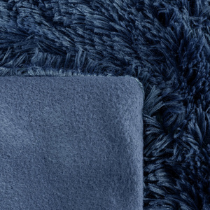 Blanket 150 x 200 Double-sided Fur Tifany1 Navy Blue
