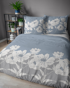 Bedding 140 x 200 2pc Flannel Cotton Laura 4948A