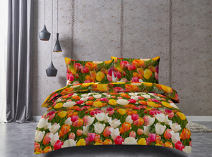 Bedding 200 x 220 3pc Satin Maria 2702