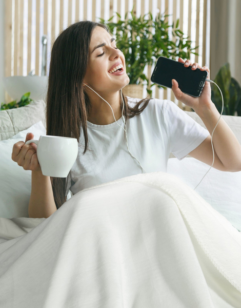 Koc 170 x 210 Mikrofibra Dwustronny Tedy Biały