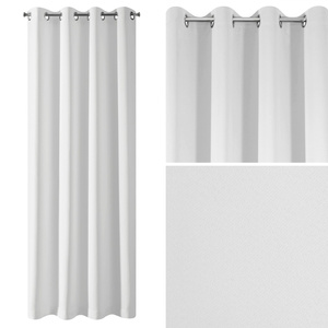 Curtain 135 x 250 Decorative Parisa White