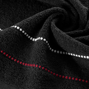 Towel 50 x 90 Bath Frotte Suzi 06 Black