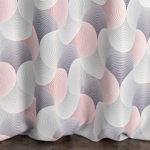 Zasłona 140 x 250 Dekoracyjna Gotowa Aseta Sr+Ró