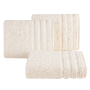 Towel 50 x 90 Bath Frotte Vito 02 Cream