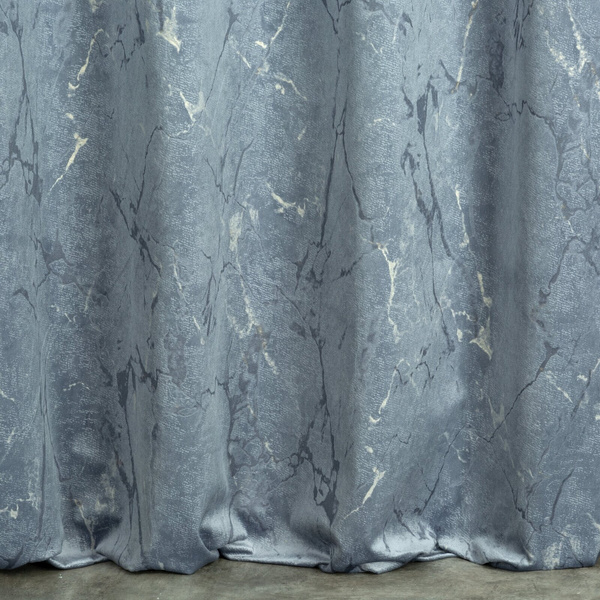 Zasłona Velvet Wera 140 x 250 Przelotka Grafitowy