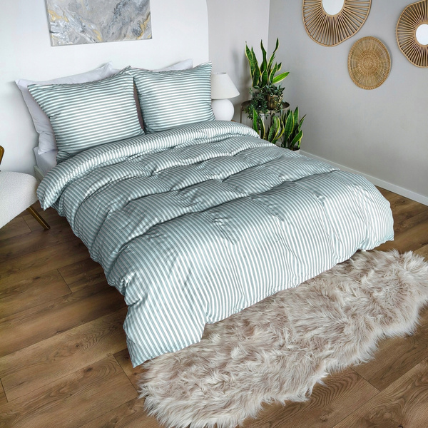 Pościel 220 x 200 3cz Mikrofibra w Pasy Eusebia Home 14